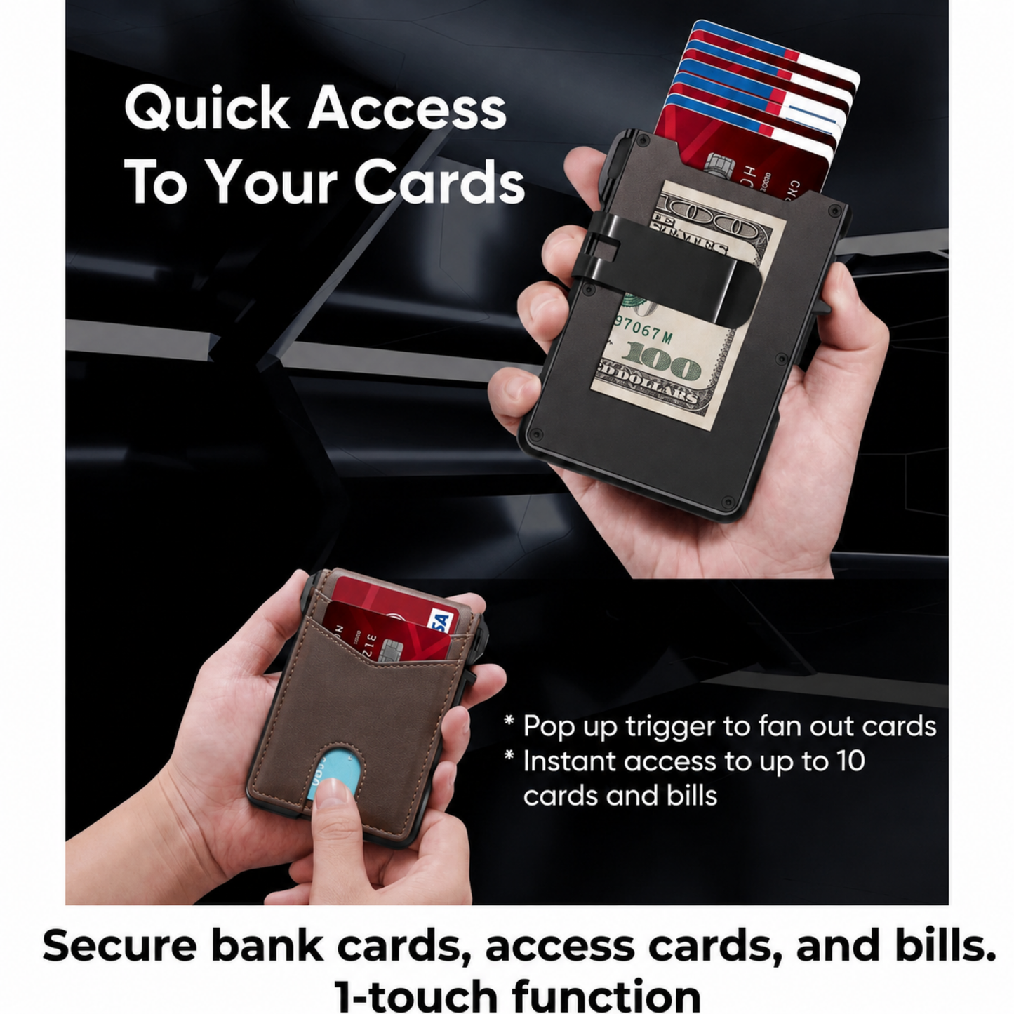 Genesis® Minimalist Wallet - Maximum Capacity. Minimal Footprint.