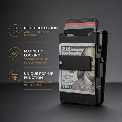 Genesis® Minimalist Wallet - Maximum Capacity. Minimal Footprint.