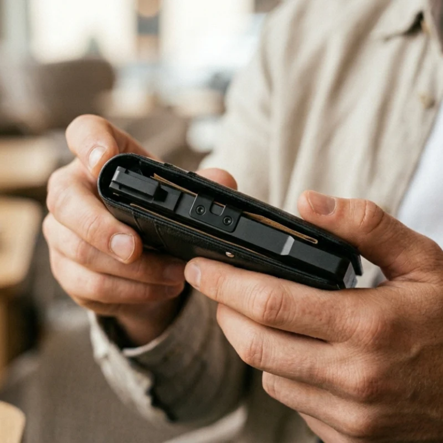 Genesis® Minimalist Wallet - Maximum Capacity. Minimal Footprint.
